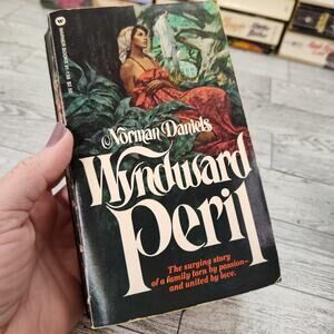 Wyndward Peril by‎ Norman Daniels 1980 First Printing Warner Paperback Romance